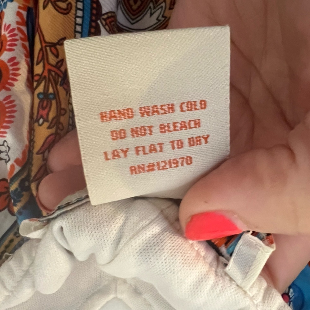 Flying Tomato Bohemian Maxi Dress with Paisley Print size S (E125) - Picture 6 of 6